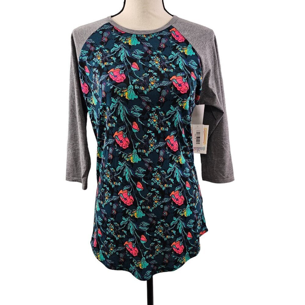 Lularoe RANDY Women's Floral Print Top - Size Small NWT - Picture 11 of 15